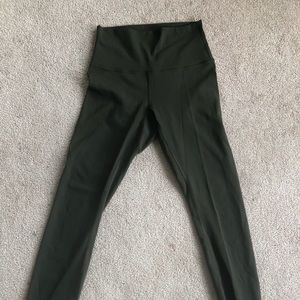 Lululemon Wunder Under Olive Green